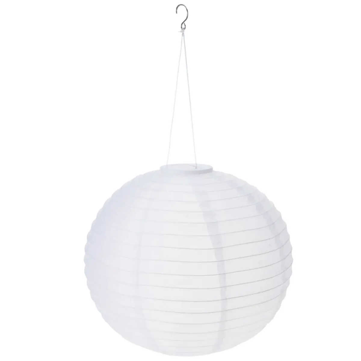 Hippu aurinkokennovalaisin 28 cm, lämmin valkoinen
